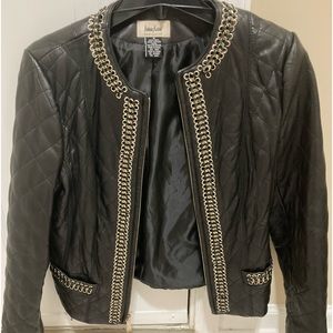 SOLD!!!Neiman Marcus Leather Jacket